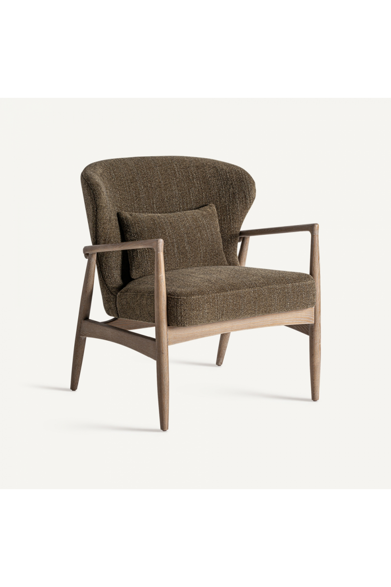 Green Wingback Armchair | Vical Home Tarres | Oroatrade.com