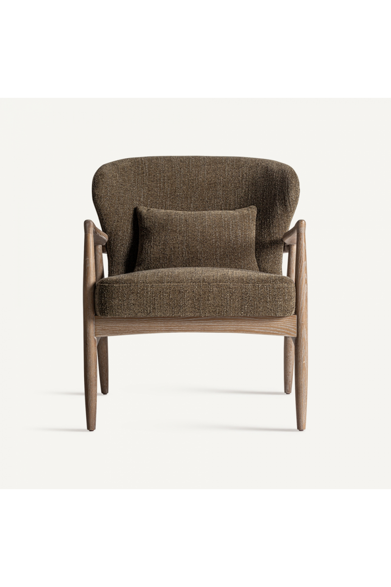 Green Wingback Armchair | Vical Home Tarres | Oroatrade.com