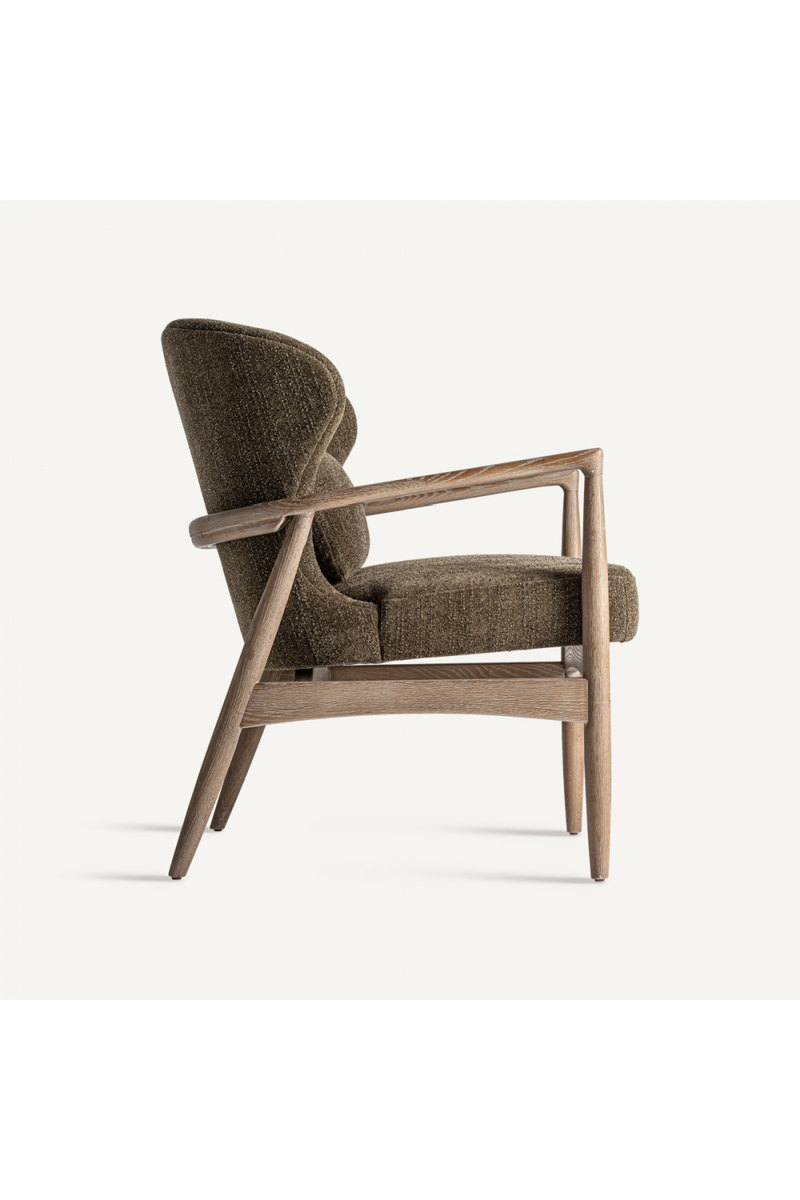 Green Wingback Armchair | Vical Home Tarres | Oroatrade.com