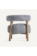 Gray Upholstered Armchair | Vical Home Allitz  | Oroatrade.com