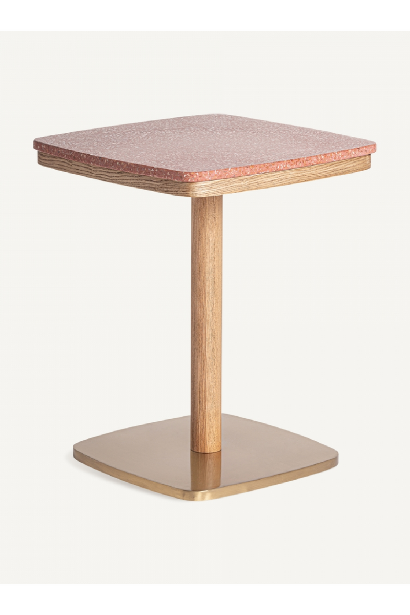 White Terrazzo Bar Table | Vical Home Alferce | Oroatrade.com