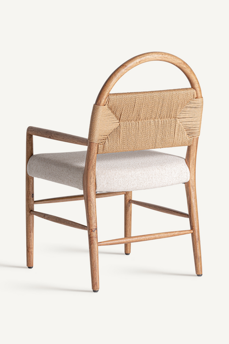 Woven Bulrush Accent Chair | Vical Home Imphy | Oroatrade.com