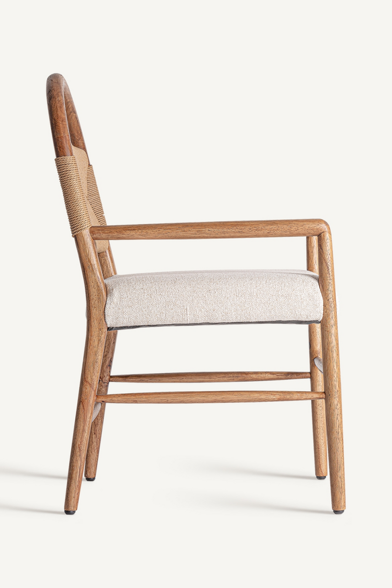 Woven Bulrush Accent Chair | Vical Home Imphy | Oroatrade.com