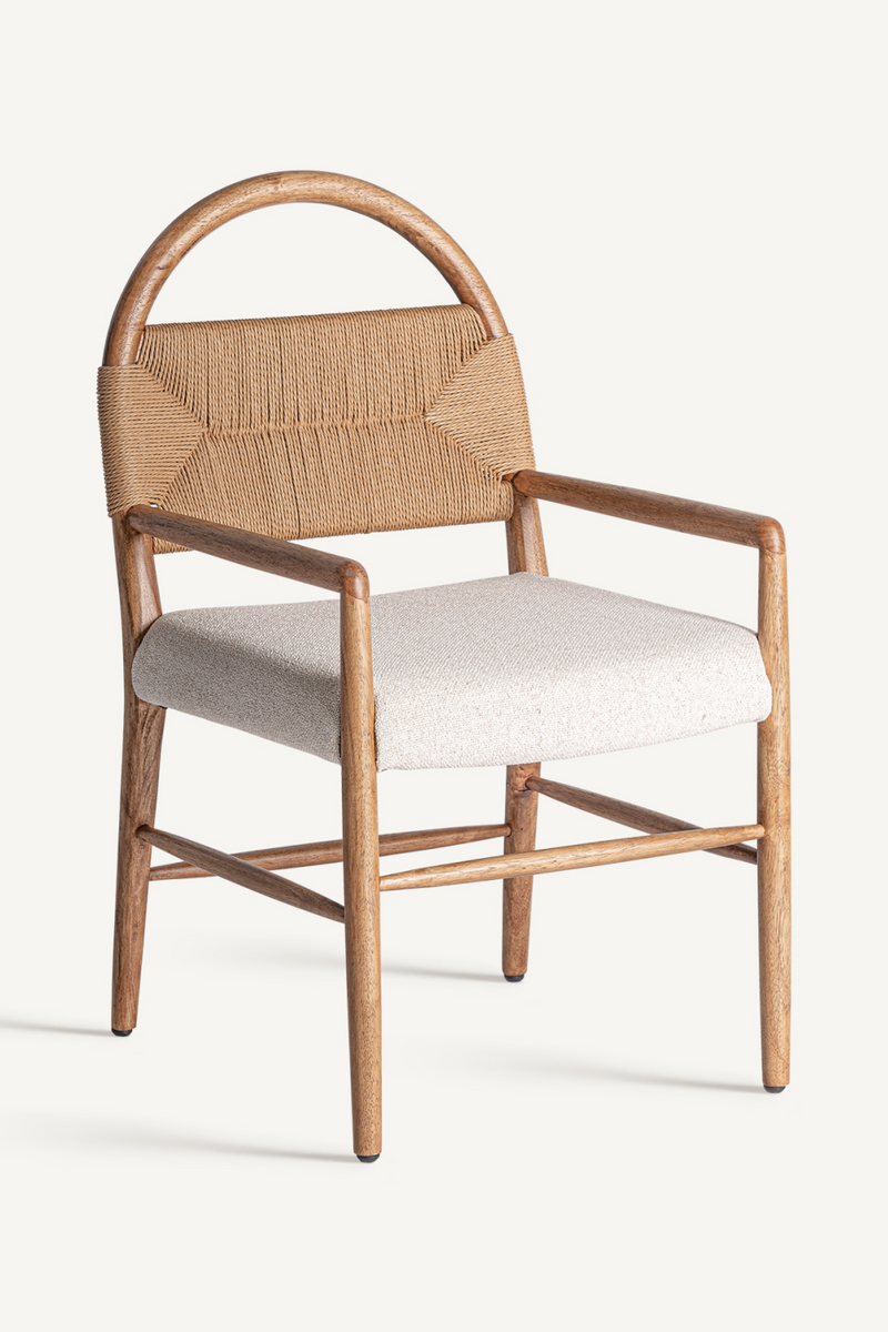 Woven Bulrush Accent Chair | Vical Home Imphy | Oroatrade.com