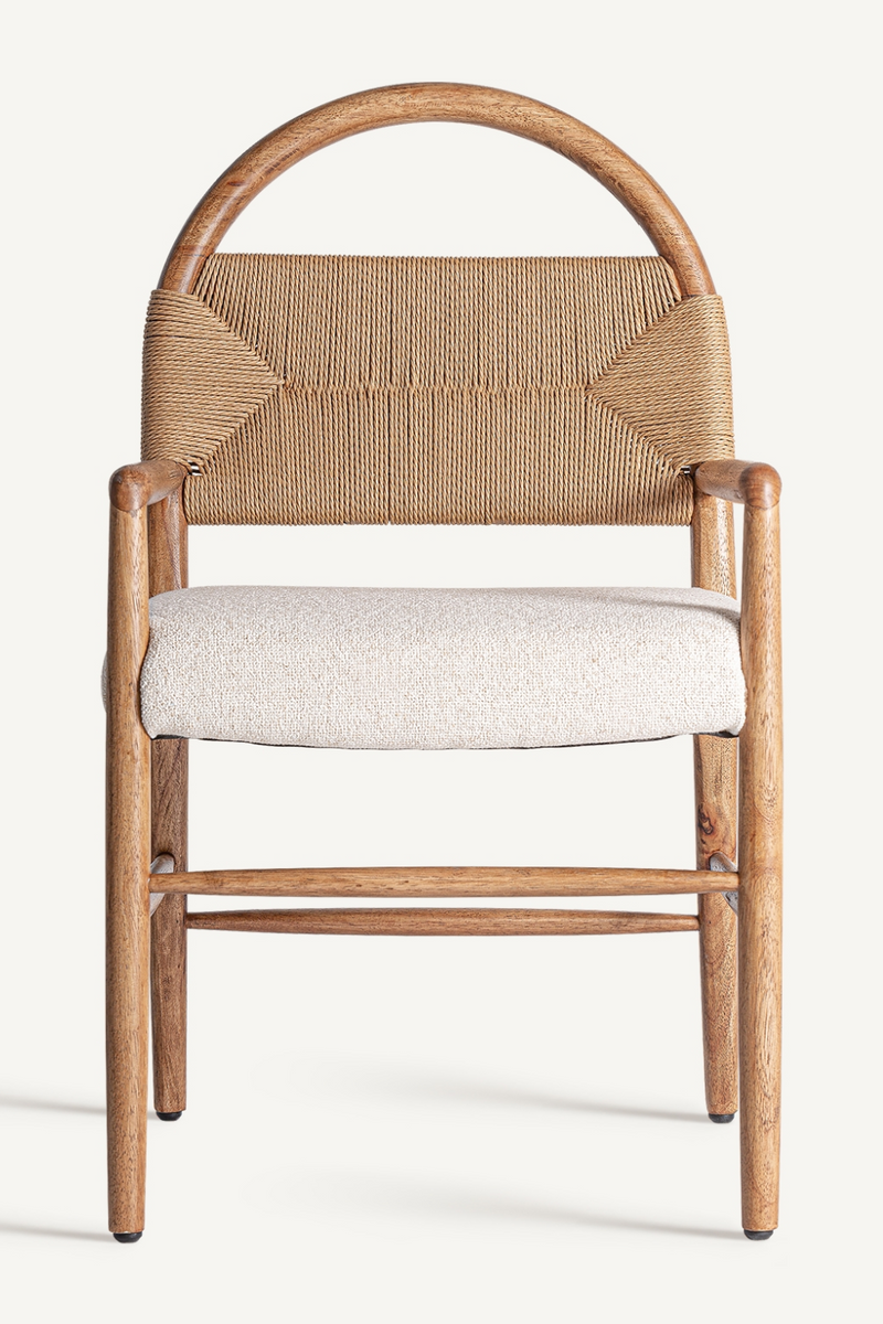 Woven Bulrush Accent Chair | Vical Home Imphy | Oroatrade.com