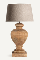 Natural Mango Wood Table Lamp | Vical Home | Oroatrade.com