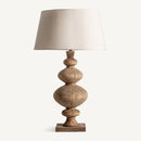 White Cotton Shade Table Lamp | Vical Home Quissac