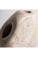 Cream Marble Sinuous Vase | Vical Home Jasha | Oroatrade.com