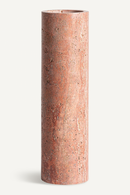 Pink Marble Cylindrical Vase | Vical Home Kleise | Oroatrade.com