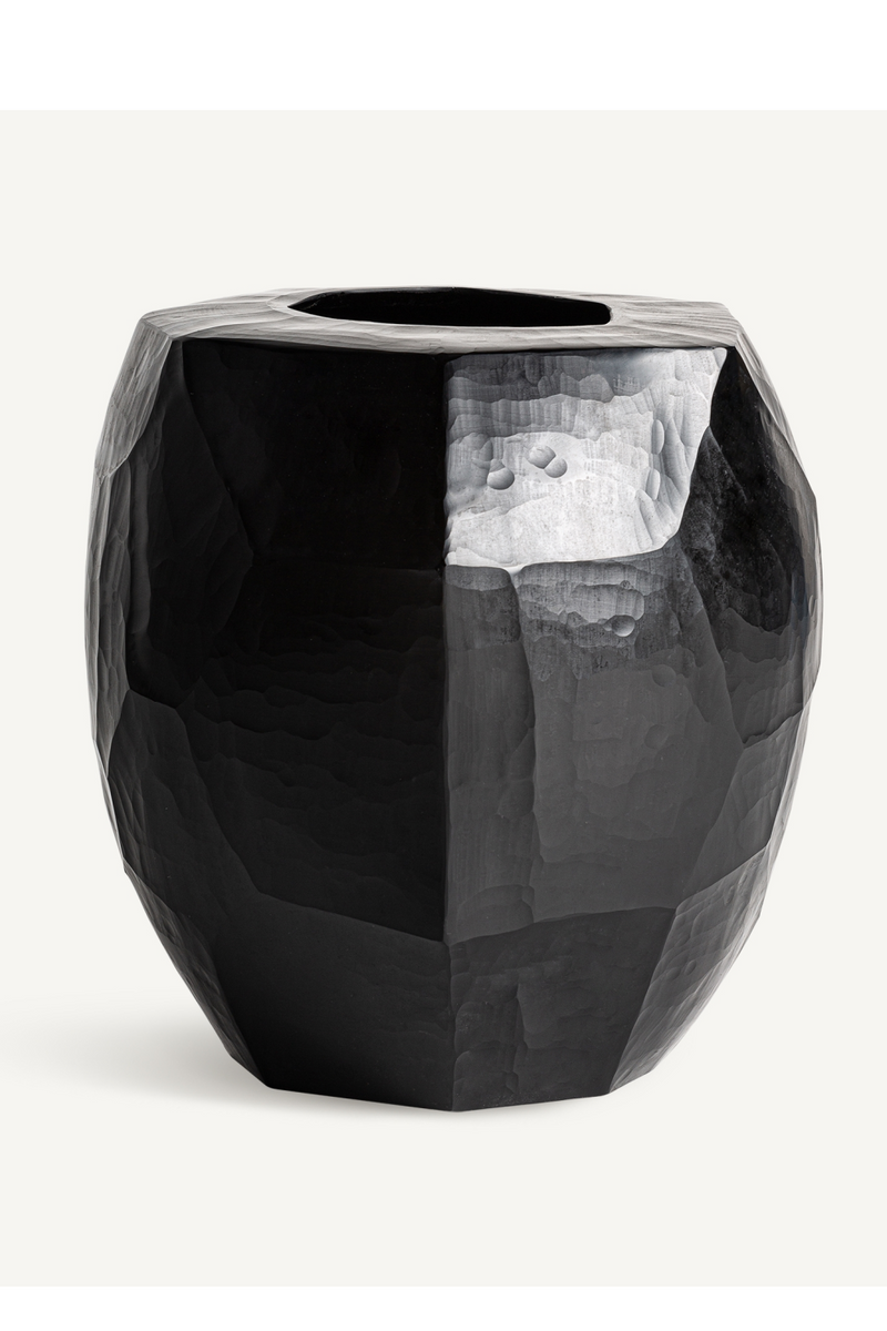 Black Ceramic Vase | Vical Home Galeo | Oroatrade.com