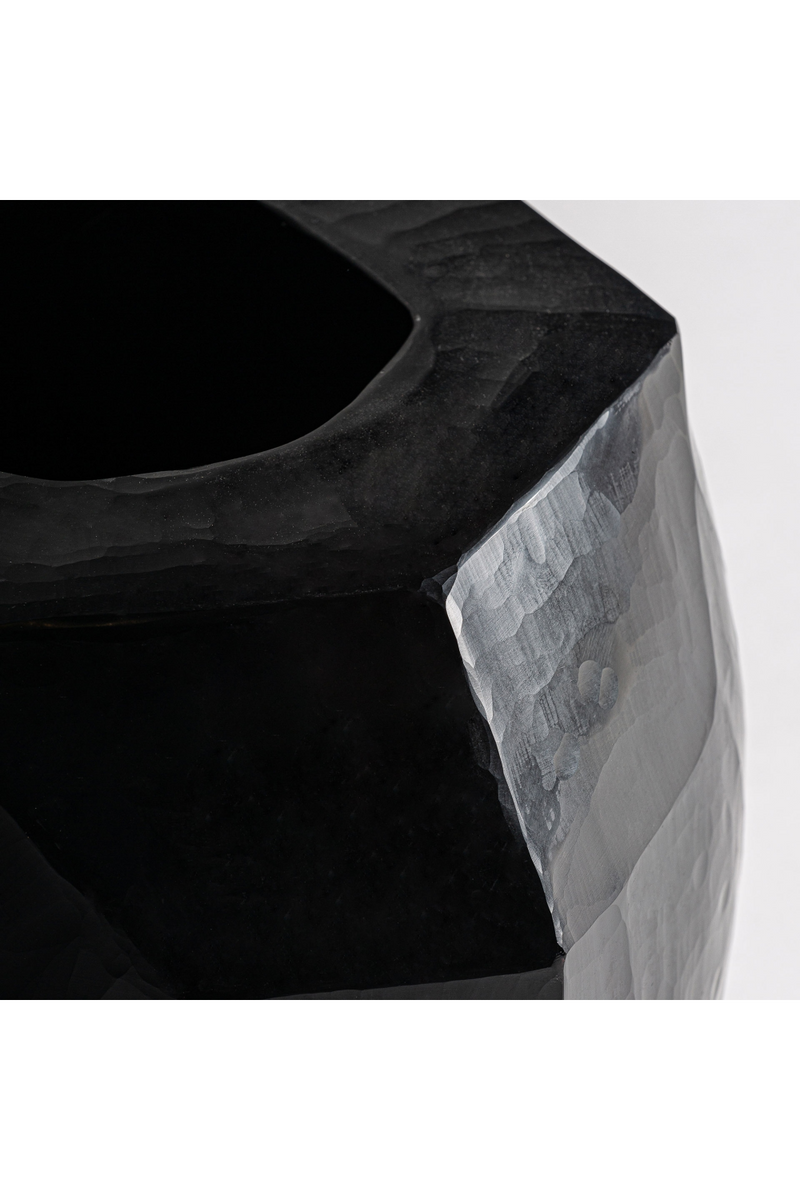 Black Ceramic Vase | Vical Home Galeo | Oroatrade.com