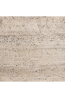 White Travertine Side Table | Vical Home Theuville