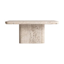 Hospitality furniture - Beige Travertine Coffee Table - www.oroatrade.com