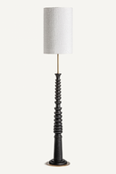 White Bouclé Floor Lamp | Vical Home | Oroatrade.com