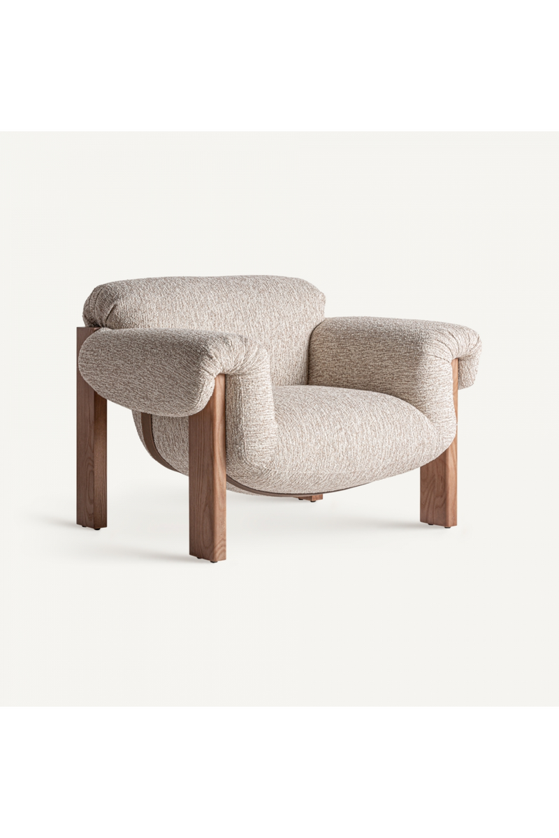 Pine Framed Upholstered Armchair | Vical Home Uznach | Oroatrade.com