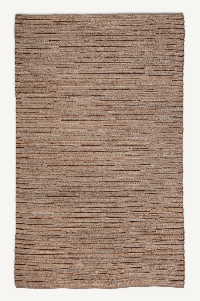 Jute And Leather Carpet 11'5" X 8' | Vical Home Thimba | Oroatrade.com