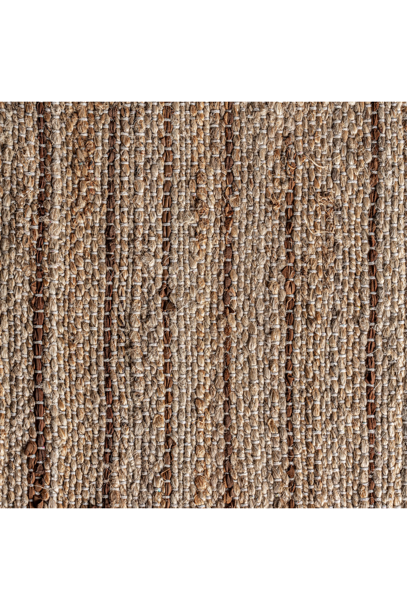 Jute And Leather Carpet 11'5" X 8' | Vical Home Thimba | Oroatrade.com