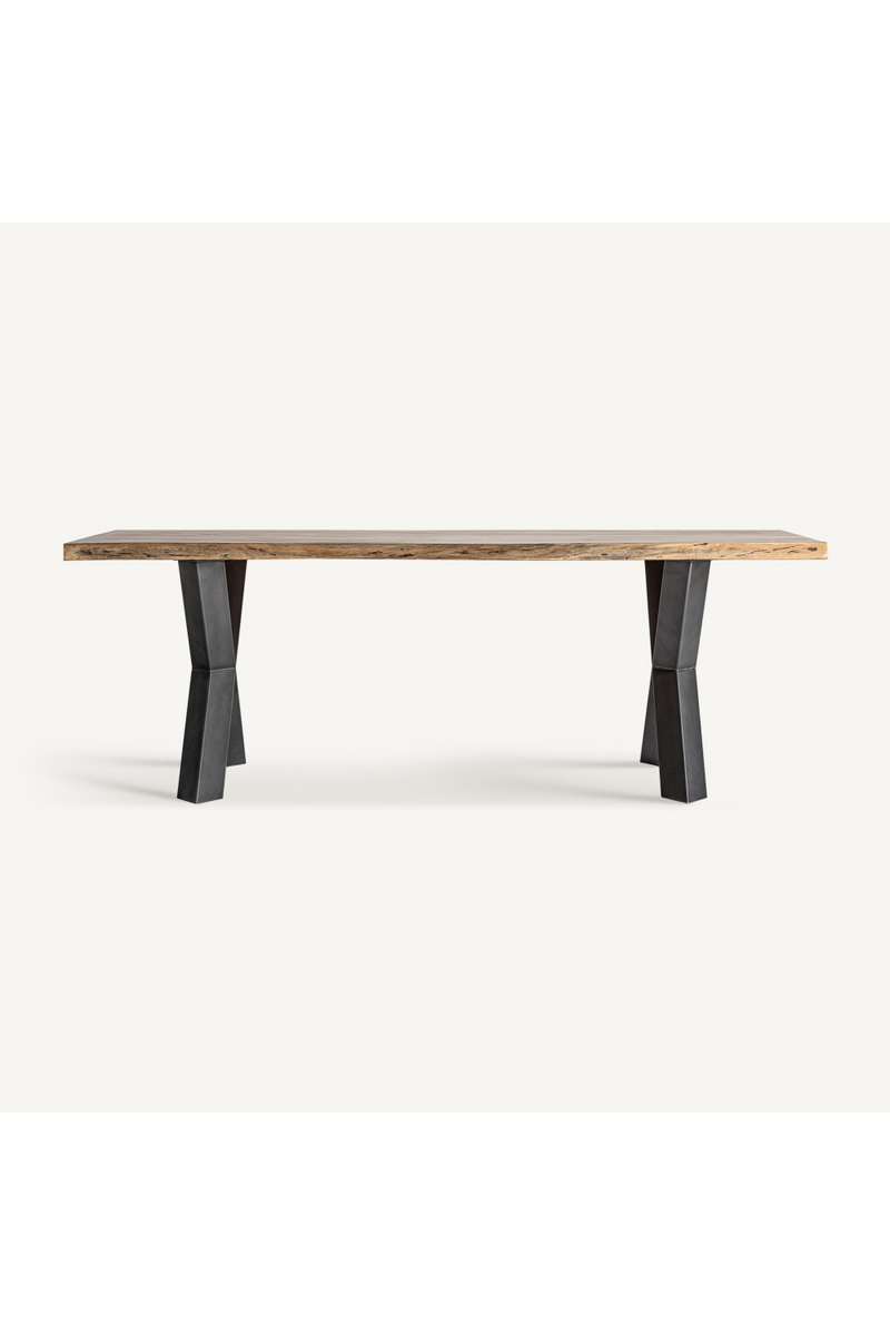 Acacia X-Leg Dining Table | Vical Home Arnum | Oroatrade.com