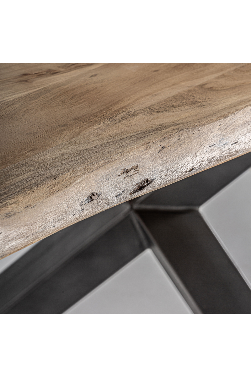 Acacia X-Leg Dining Table | Vical Home Arnum | Oroatrade.com