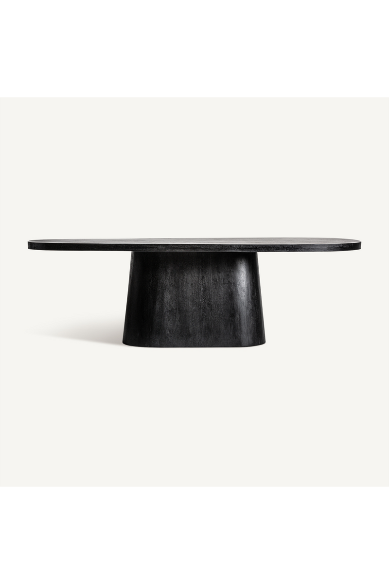 Black Mango Wood Dining Table | Vical Home Nauen | Oroatrade.com