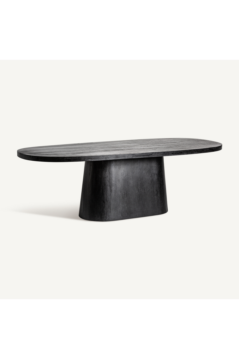 Black Mango Wood Dining Table | Vical Home Nauen | Oroatrade.com