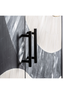 Patterned 2-Door Cabinet | Vical Home Daru | Oroatrade.com