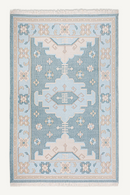 Blue Patterned Area Rug 11' x 8' | Vical Home Elisea | Oroatrade.com