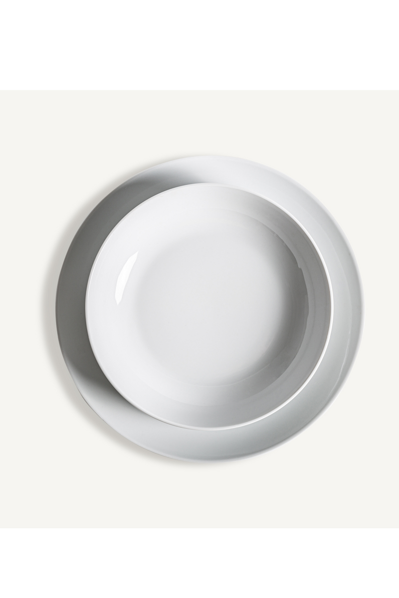 White Porcelain Dinnerware (18) | Vical Home Martina | Oroatrade.com