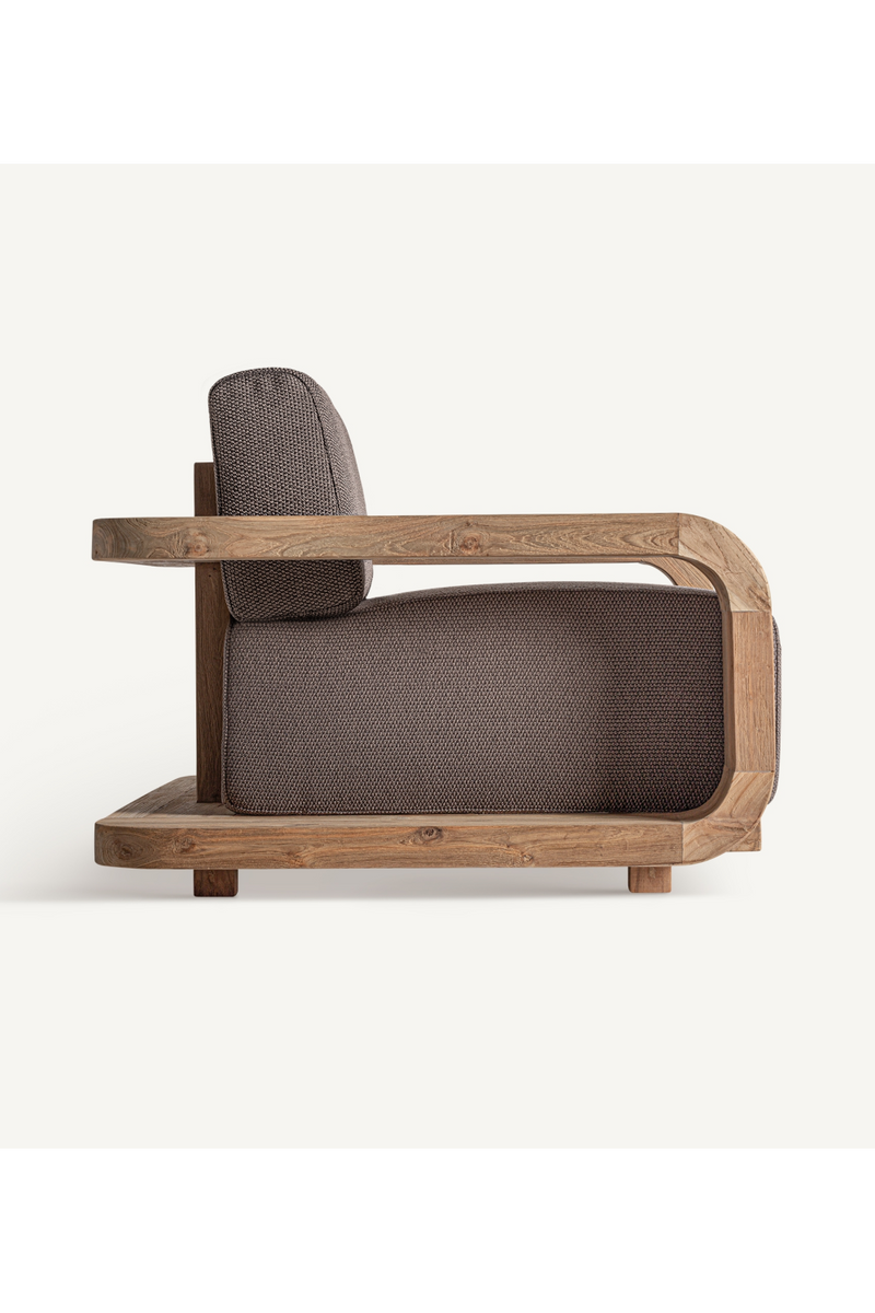 Brown Padded Armchair | Vical Home Corba | Oroatrade.com