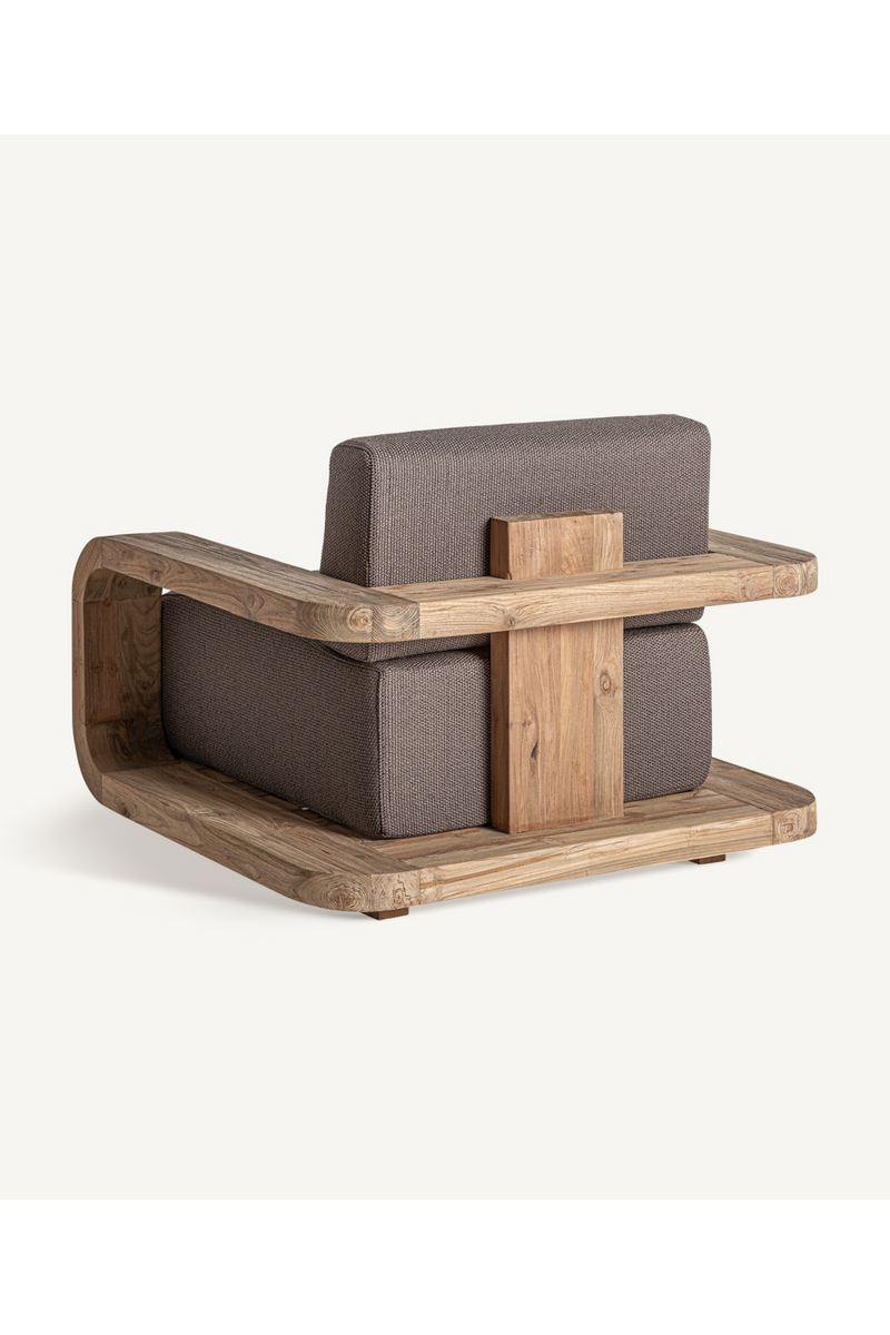 Brown Padded Armchair | Vical Home Corba | Oroatrade.com