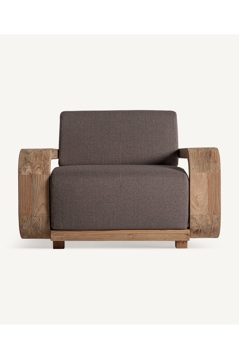 Brown Padded Armchair | Vical Home Corba | Oroatrade.com