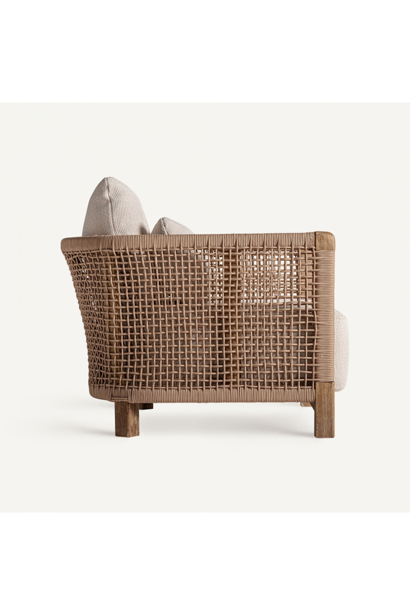 Braided Rope Lounge Armchair | Vical Home Trena | Oroatrade.com