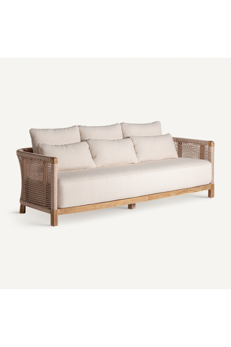 Rope Back Outdoor Sofa | Vical Home Trena | Oroatrade.com