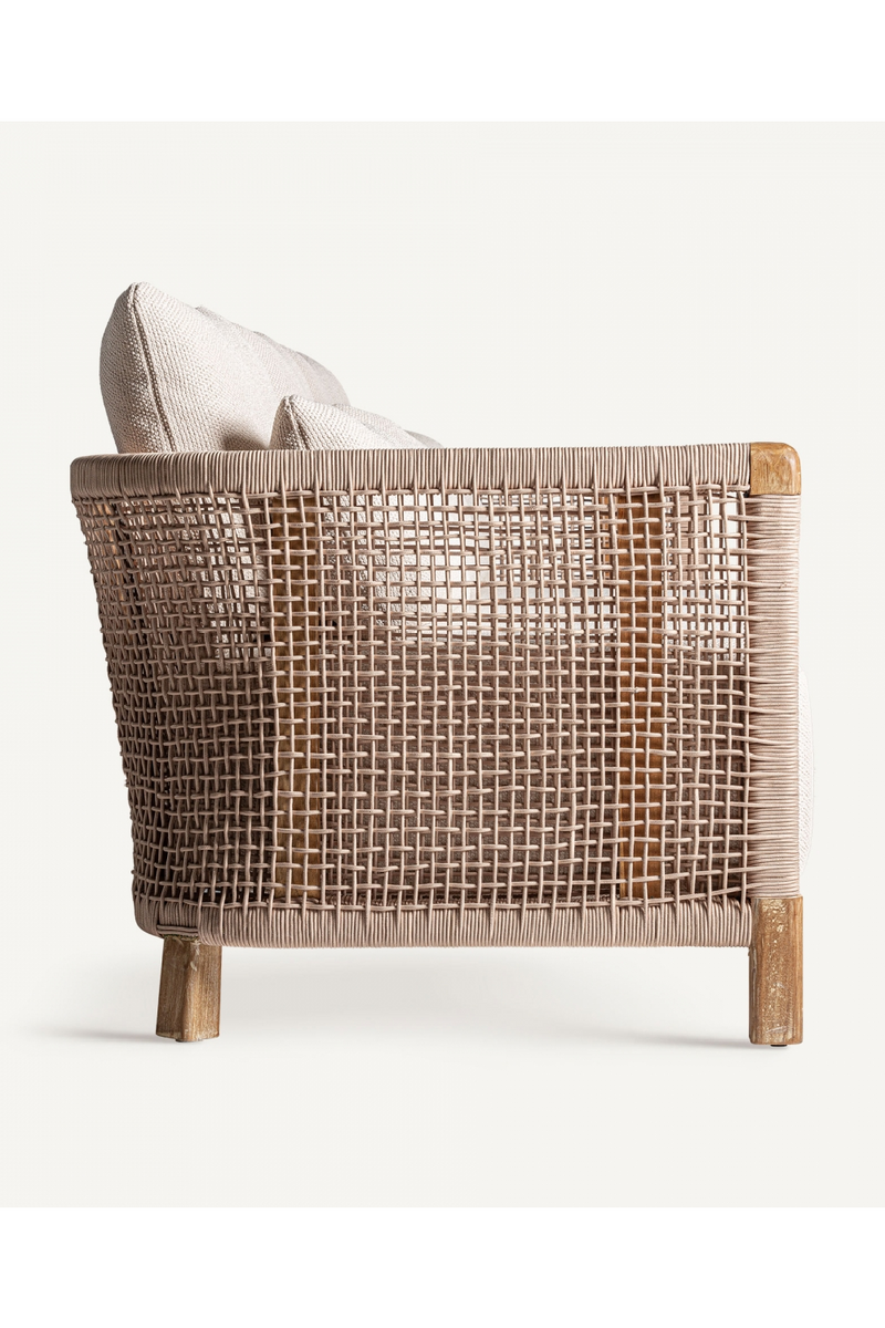 Rope Back Outdoor Sofa | Vical Home Trena | Oroatrade.com