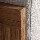 Hospitality furniture - Teak Framed Gray Sofa - www.oroatrade.com