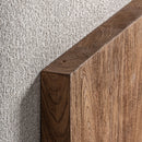 Hospitality furniture - Teak Framed Gray Sofa - www.oroatrade.com