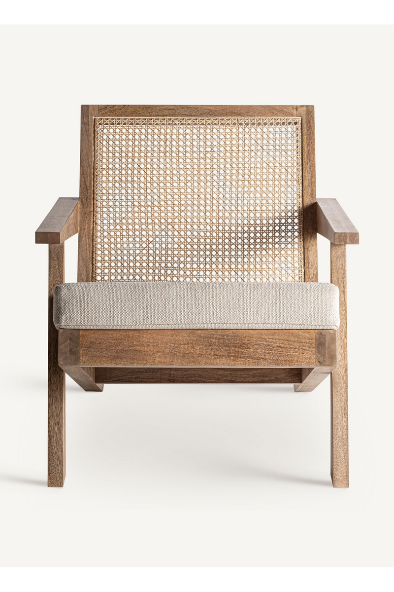 Mango Wood Inclined Armchair | Vical Home Wesweil | Oroatrade.com