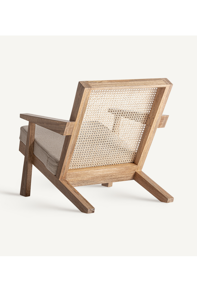 Mango Wood Inclined Armchair | Vical Home Wesweil | Oroatrade.com