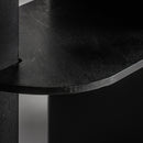 Hospitality furniture - Black Mango Wood Shelf M - www.oroatrade.com