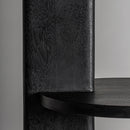 Hospitality furniture - Black Mango Wood Shelf M - www.oroatrade.com
