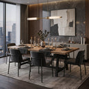 Hospitality furniture - Black Leg Wooden Dining Table - www.oroatrade.com
