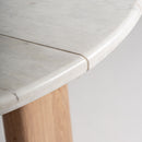 Hospitality furniture - White Marble Round Dining Table - www.oroatrade.com