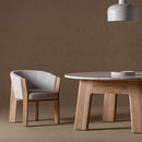 Hospitality furniture - White Marble Round Dining Table - www.oroatrade.com