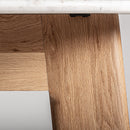 Hospitality furniture - White Marble Round Dining Table - www.oroatrade.com