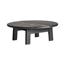 Hospitality furniture - Black Oak Round Coffee Table - www.oroatrade.com