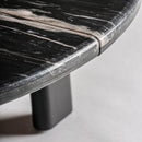 Hospitality furniture - Black Oak Round Coffee Table - www.oroatrade.com