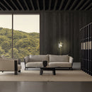 Hospitality furniture - Black Oak Round Coffee Table - www.oroatrade.com