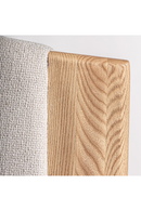 Beige Oak Curve Dining Chair | Vical Home Nara | Oroatrade.com