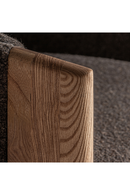 Taupe Padded Curve Dining Chair | Vical Home Nara | Oroatrade.com