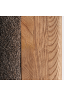 Taupe Padded Curve Dining Chair | Vical Home Nara | Oroatrade.com